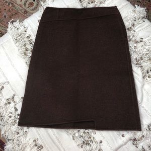 Perfect TSE Fall/Winter chocolate-brown cashmere skirt 🍂🍁🍫🤎 - NWOT!